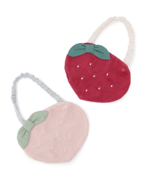 セール】いちごスタイ（スタイ/よだれかけ）｜petit main