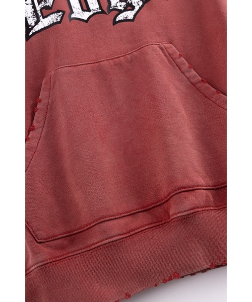 WOKE EDGE(ウォークエッジ)の「パーカー|After Hoodie|WOKE EDGE(パーカー・メンズ・ブラック/レッド・MEDIUM/LARGE/X-LARGE)」の13枚目の写真