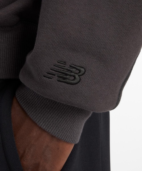 NEW BALANCE(ニューバランス)の「NB GREY レギュラーフィットフーディ(パーカー・メンズ・スミクロ/サンドグレー・SMALL/MEDIUM/LARGE/X-LARGE/XX-LARGE)」の6枚目の写真