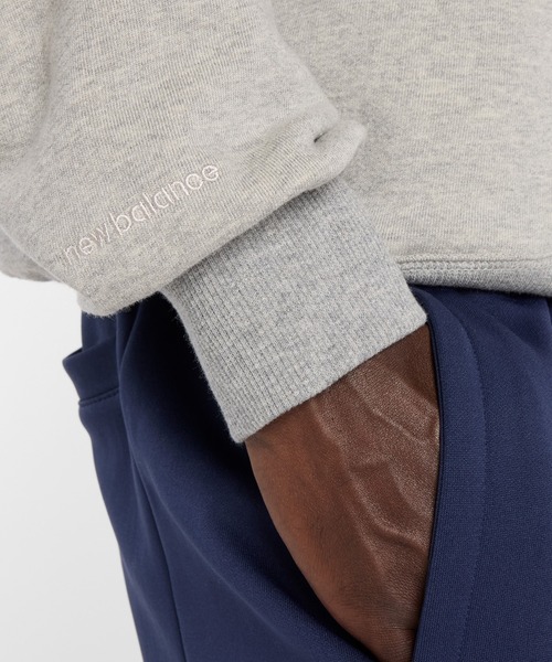NEW BALANCE(ニューバランス)の「NB GREY レギュラーフィットフーディ(パーカー・メンズ・スミクロ/サンドグレー・SMALL/MEDIUM/LARGE/X-LARGE/XX-LARGE)」の12枚目の写真