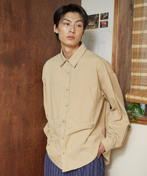 NOZ COTTON SHIRT [BEIGE]
