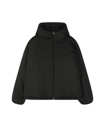 CHERRY REVERSIBLE PUFFER BLACK