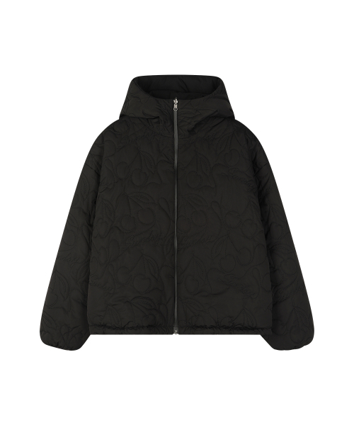 SUNDAY FRUIT MARKET(サンデーフルーツマーケット)の「CHERRY REVERSIBLE PUFFER BLACK(ダウンジャケット/コート・メンズ・その他・SMALL/MEDIUM/LARGE)」の2枚目の写真