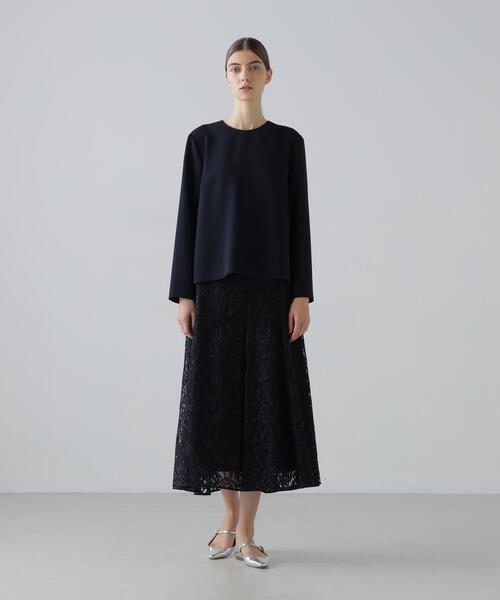 ADORE(アドーア)の「◆ストレッチジョーゼットスカート(スカート・レディース・ネイビー系1/ベージュ・36/38)」の15枚目の写真