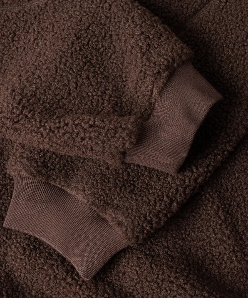 DIME（ダイム）の「Dime/ダイム/Polar Fleece Sherpe Zip（その他アウター・メンズ・ブラウン/アイボリー系・L/M）」の18枚目の写真