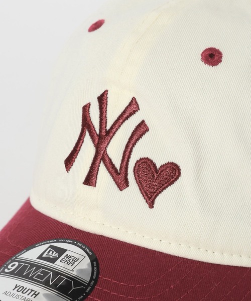 NEW ERA（ニューエラ）の「【NEW ERA(ニューエラ)】別注バイカラーCAP(KIDS)（キャップ・キッズ・ネイビー/ボルドー/ブルー・FREE）」の13枚目の写真