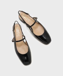GRACE CONTINENTAL | LUCA GROSSI フラットシューズ(パンプス)