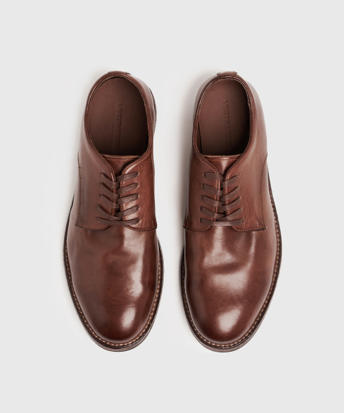 LOSTGARDEN(ロストガーデン)の「UNIFORM Archive Derby Brown(ドレスシューズ・メンズ・その他・43/40.5/42.5/41.5/43.5/44/40/41/42)」の2枚目の写真