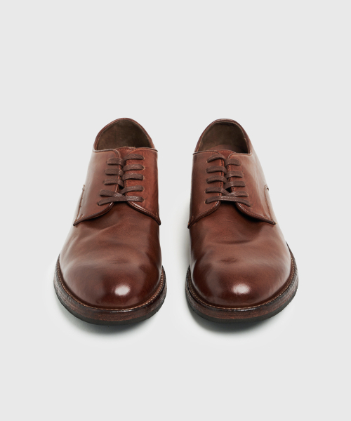 LOSTGARDEN(ロストガーデン)の「UNIFORM Archive Derby Brown(ドレスシューズ・メンズ・その他・43/40.5/42.5/41.5/43.5/44/40/41/42)」の5枚目の写真