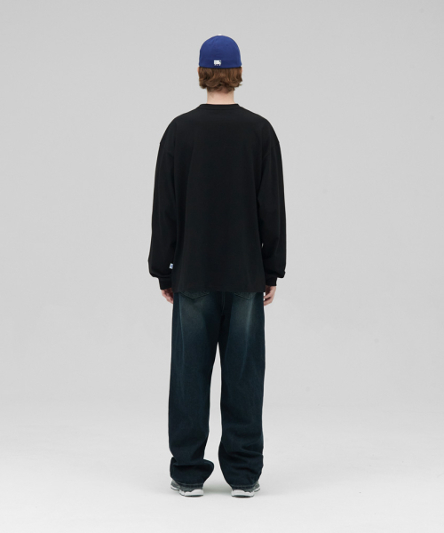 STENDS（ステンズ）の「[M~4XL] ヘビーロングスリーブTシャツ_ブラック（Tシャツ/カットソー・メンズ・その他・MEDIUM/LARGE/X-LARGE/XX-LARGE/XXX-LARGE/XXXX-LARGE）」の8枚目の写真