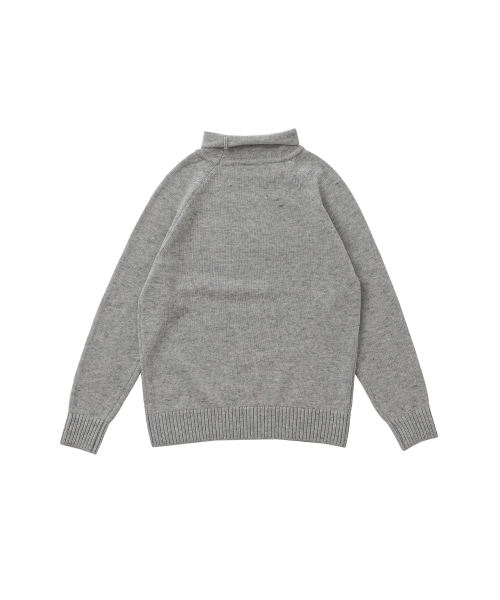BIGWAVE COLLECTIVE（ビッグウェーブコレクティブ）の「HAWAII AUTHENTIC LOGO MOK KNIT (WARM GRAY)（ニット/セーター・メンズ・その他・MEDIUM/LARGE/X-LARGE）」の2枚目の写真