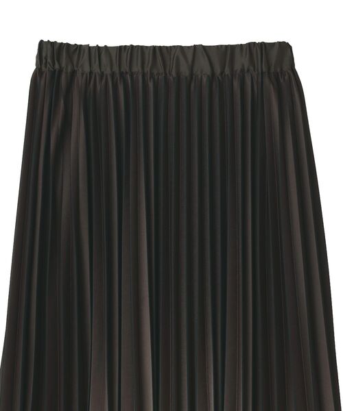 YECCA VECCA（イェッカヴェッカ）の「グラデーションラインプリーツスカート（スカート・レディース・ブラウン/ブラック・FREE）」の17枚目の写真