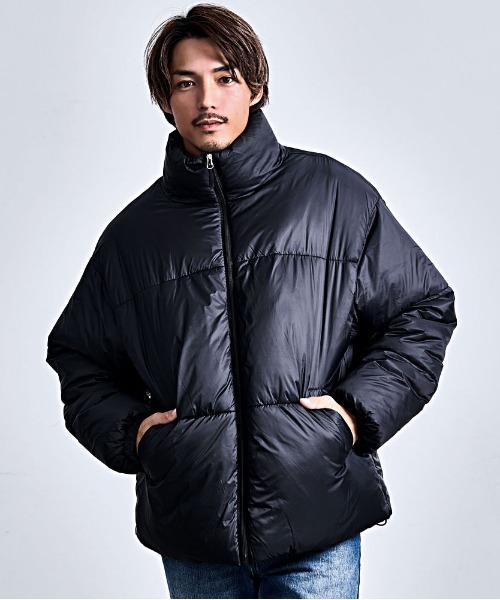 CavariA（キャバリア）の「『CavariA/キャバリア』ファイバー中綿バブルJKT（ブルゾン・メンズ・ブラック/グレー系その他・L/M）」の17枚目の写真