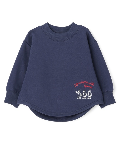 petit main(プティマイン)の「【GOODPRICE】裏起毛ゆるシルエットトレーナー(スウェット・キッズ・ライトベージュ/ネイビー/モスグリーン/ライトブルー・80cm/120cm/110cm/90cm/130cm/100cm)」の12枚目の写真