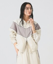 Ray BEAMS | カラー ブロック トラック ジャケット(ブルゾン)