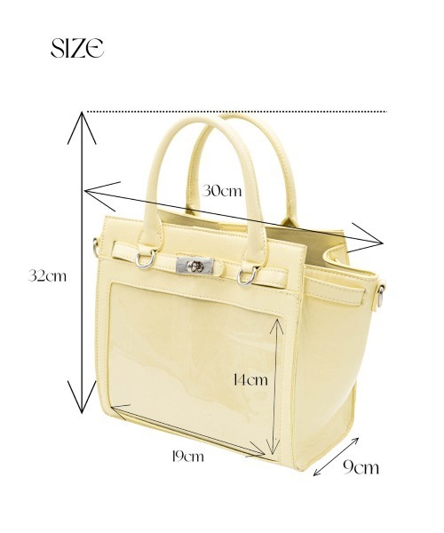 Carmelo(カーメロ)の「”痛”mini shoulder bag / キャリーオン ショルダー痛バッグ(ショルダーバッグ・レディース・ブラック/ホワイト/イエロー・FREE)」の10枚目の写真