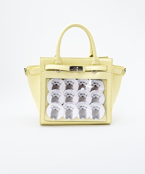 Carmelo(カーメロ)の「”痛”mini shoulder bag / キャリーオン ショルダー痛バッグ(ショルダーバッグ・レディース・ブラック/ホワイト/イエロー・FREE)」の22枚目の写真