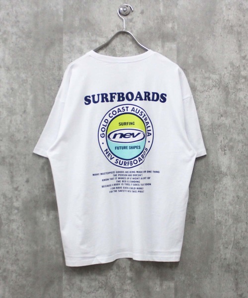 NEV（ネブ）の「【NEV】オーバーサイズ グラフィックプリント Tシャツ（Tシャツ/カットソー・メンズ・グレー系その他/オフホワイト/杢グレー/ダークグリーン/ホワイト系その他/チャコール/ネイビー/ブルー系その他・MEDIUM/LARGE/X-LARGE）」の21枚目の写真
