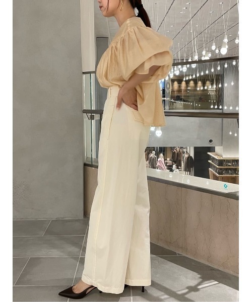 ESTNATION(エストネーション)の「ESTNATION / バルーンチノパンツ(その他パンツ・レディース・キャメル/ホワイト・36/38)」の12枚目の写真