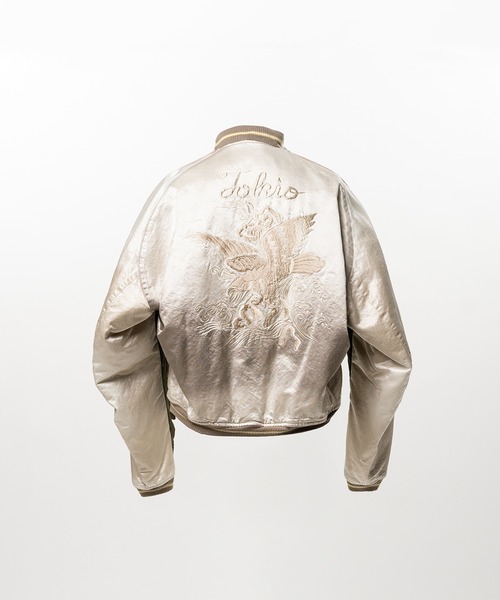 Maison MIHARA YASUHIRO(メゾンミハラヤスヒロ)の「Front Back Combined Flight Jacket(ブルゾン・メンズ・ブラック/カーキ・46/44/48)」の10枚目の写真