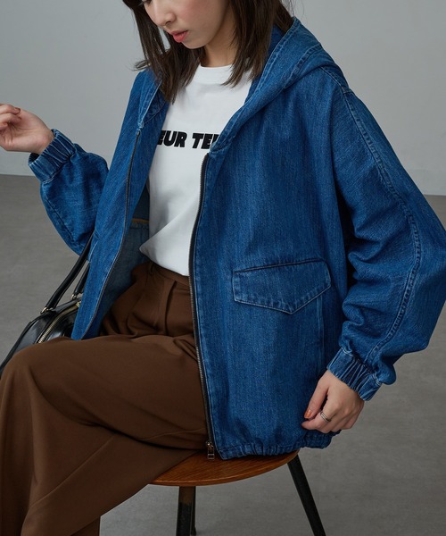 VACHEMENT Gジャン風ブルゾン VACHEMENT ブルゾン アウター 「VACHEMENT/ヴァシュモン」ECO レザーG