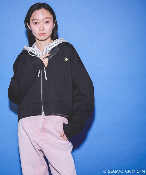 プロジェクトセカイ×ZOZOTOWN】Leo/need ダンボールZIPパーカー