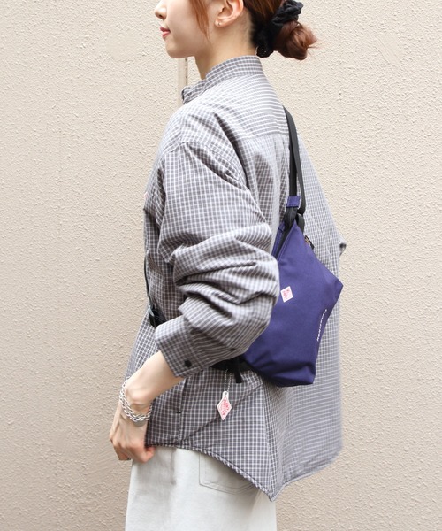 DANTON(ダントン)の「DANTON/ダントン インサレーションシャツジャケット INSULATION SHIRT JACKET DT-A0758 CNX・CNP(ナイロンジャケット・レディース・ライトベージュ/ブラック/ブルー/ネイビー・38)」の9枚目の写真