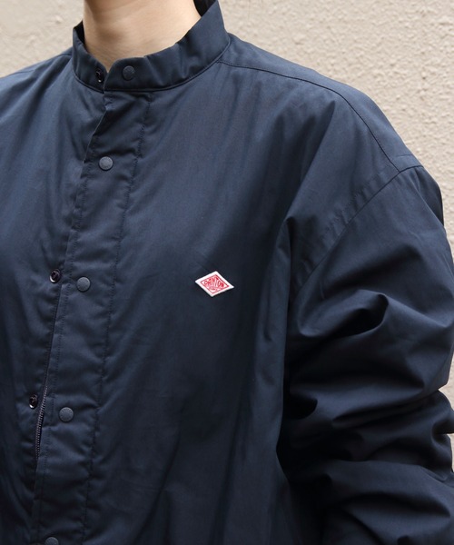 DANTON(ダントン)の「DANTON/ダントン インサレーションシャツジャケット INSULATION SHIRT JACKET DT-A0758 CNX・CNP(ナイロンジャケット・レディース・ライトベージュ/ブラック/ブルー/ネイビー・38)」の21枚目の写真