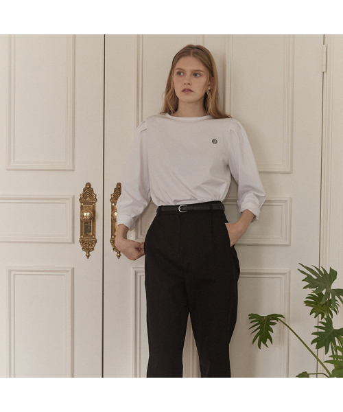 NONLOCAL(ノンローカル)の「Tomboy Cotton pants - Black(その他パンツ・レディース・その他・S/M)」の2枚目の写真