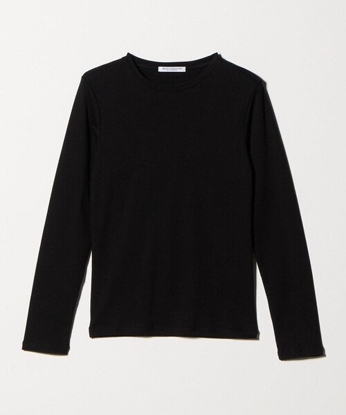 BEAUTY&YOUTH UNITED ARROWS(ビューティーアンドユースユナイテッドアローズ)の「オーガニックコットンフライス ロングスリーブTシャツ(Tシャツ/カットソー・レディース・ブラック/ホワイト/ダークブラウン・FREE)」の14枚目の写真
