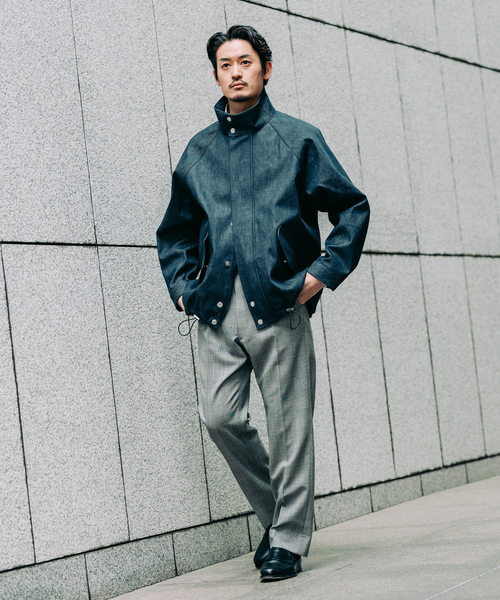 Mackintosh（マッキントッシュ）の「MACKINTOSH(マッキントッシュ) 別注 WEATHERTEC SKYE ショート(デニム)（その他アウター・メンズ・ネイビー・40/38/36）」の18枚目の写真