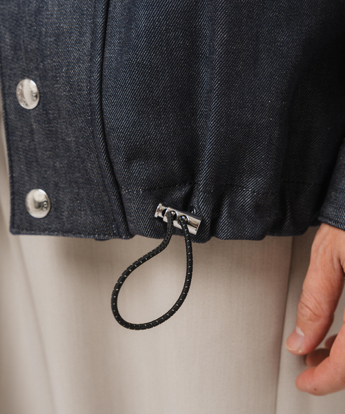 Mackintosh（マッキントッシュ）の「MACKINTOSH(マッキントッシュ) 別注 WEATHERTEC SKYE ショート(デニム)（その他アウター・メンズ・ネイビー・40/38/36）」の6枚目の写真