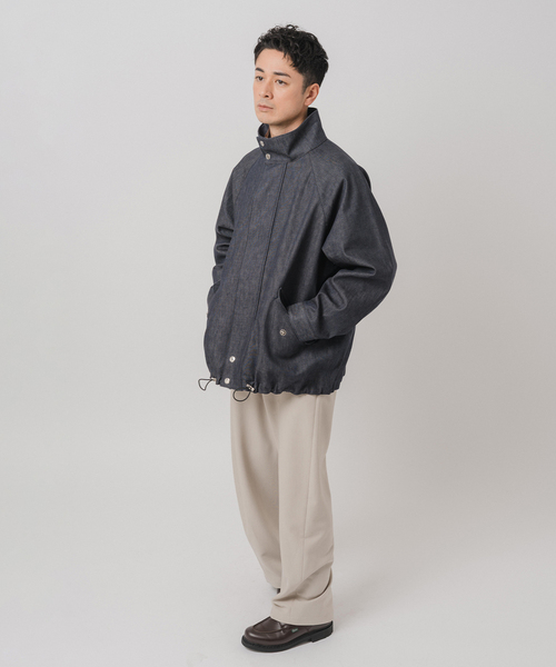 Mackintosh（マッキントッシュ）の「MACKINTOSH(マッキントッシュ) 別注 WEATHERTEC SKYE ショート(デニム)（その他アウター・メンズ・ネイビー・40/38/36）」の8枚目の写真