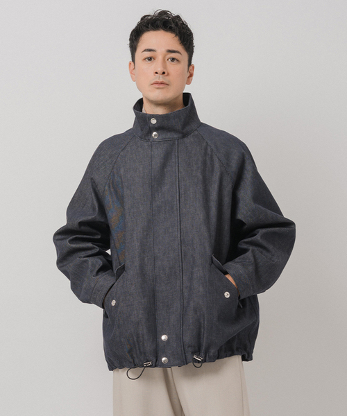 Mackintosh（マッキントッシュ）の「MACKINTOSH(マッキントッシュ) 別注 WEATHERTEC SKYE ショート(デニム)（その他アウター・メンズ・ネイビー・40/38/36）」の9枚目の写真