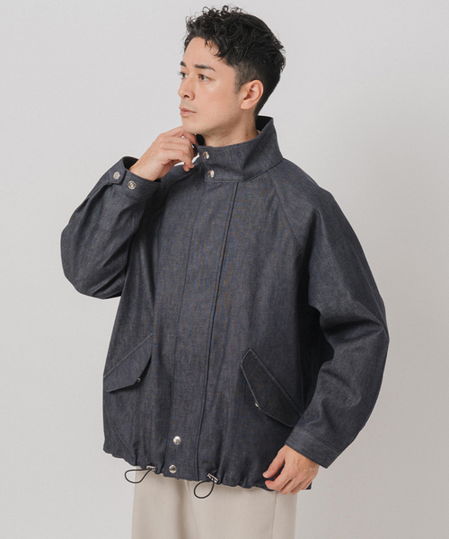 Mackintosh（マッキントッシュ）の「MACKINTOSH(マッキントッシュ) 別注 WEATHERTEC SKYE ショート(デニム)（その他アウター・メンズ・ネイビー・40/38/36）」の10枚目の写真