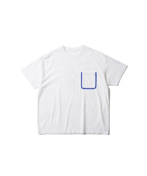AMFEAST(アンフィースト)の「ENGRAVED FLOWERS HALF SLEEVES T SHIRTS White(Tシャツ/カットソー・メンズ・その他・MEDIUM/LARGE)」の2枚目の写真