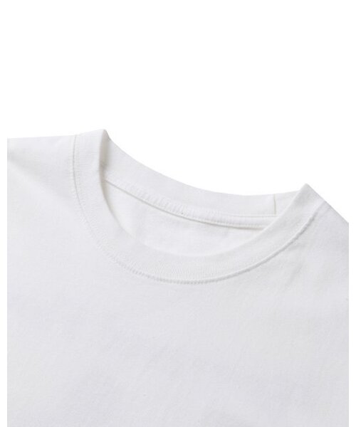AMFEAST(アンフィースト)の「ENGRAVED FLOWERS HALF SLEEVES T SHIRTS White(Tシャツ/カットソー・メンズ・その他・MEDIUM/LARGE)」の3枚目の写真