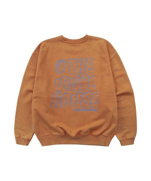 THEVINYLHOUSE(ザバイニルハウス)の「BLEACH LOGO SWEATSHIRTS ORANGE (VH2DFUM447A)(スウェット・メンズ・その他・L/M/S)」の2枚目の写真