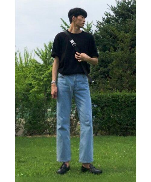 THESTORI(ザ・ストリ)の「ルーズフィットデニムパンツ(ライトブルー)(デニムパンツ・メンズ・その他・L/3/M)」の13枚目の写真