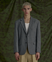 ZPLISH（ジプリシュ）の「ヘリンボーンヘビーブレザーグレー（テーラードジャケット）」