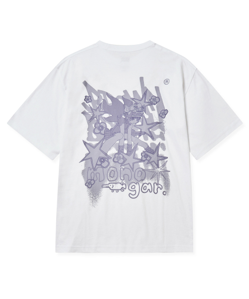 BROWNBREATH(ブラウンブレス)の「BXM TAG TEE - WHITE(Tシャツ/カットソー・レディース・その他・M/L/XL/S)」の2枚目の写真