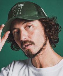 seventy seven（セブンティセブン）の「mko13351-embroidery mesh cap (77number) メッシュキャップ(7726S350)（キャップ）」
