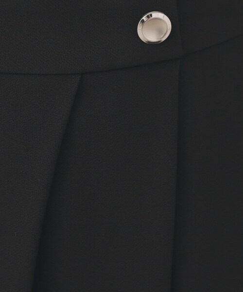 index(インデックス)の「アシンメトリーストレッチタックスカート/セットアップ対応【洗濯機OK/防シワ/イージーアイロン】(スカート・レディース・ネイビー/ブラック系7/ナチュラル/チャコールグレー・36/42/40/38)」の20枚目の写真
