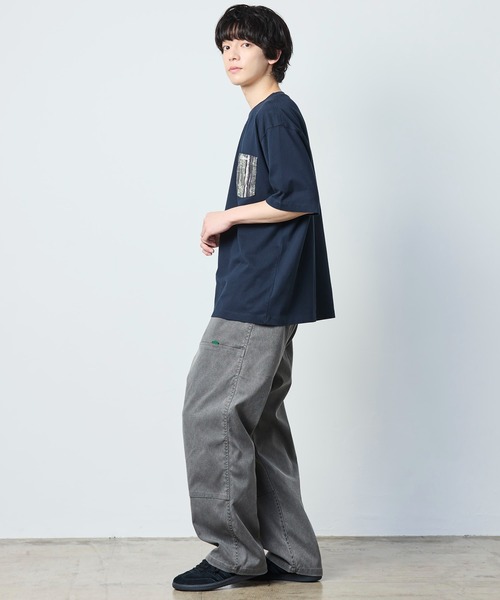 L.L.Bean（エルエルビーン）の「【JAPAN EDITION】プロスペクト・ダブル・ニー・パンツ（その他パンツ・メンズ・グレイッシュベージュ/グレー・LARGE/MEDIUM）」の3枚目の写真