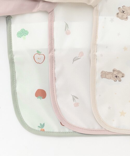 petit main（プティマイン）の「お食事エプロン（マグ/哺乳瓶/お食事グッズ・キッズ・ベージュ/グリーン/ライトピンク・F）」の9枚目の写真