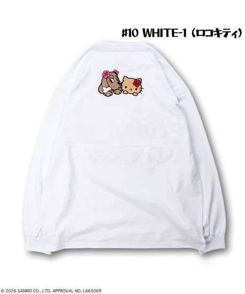 GALFY（ガルフィー）の「GALFY（ガルフィー）ガルTee/ビッグシルエット/長袖Tシャツ/ロンT/ユニセックス（Tシャツ/カットソー・メンズ・ブラック系その他/ブラック/ホワイト/ホワイト系その他・L/LL）」の20枚目の写真