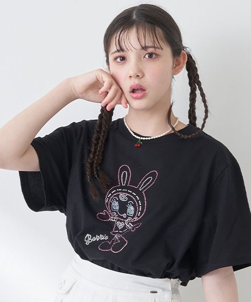 ベリエちゃん キラキラストーンTシャツ（Tシャツ/カットソー