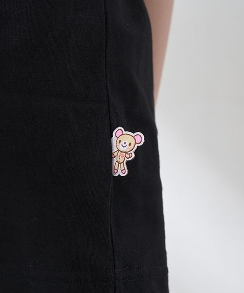 ナルミヤキャラクターズ(ナルミヤキャラクターズ)の「ベリエちゃん キラキラストーンTシャツ(Tシャツ/カットソー・レディース・ブラック・F)」の7枚目の写真