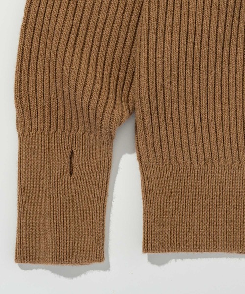 PHENIX COLLECTION（フェニックスコレクション）の「PHENIX COLLECTION(フェニックスコレクション)SWEATER, TYPE P-001（ニット/セーター・メンズ・ベージュ/オフホワイト/ブラック・XL/L/M）」の8枚目の写真
