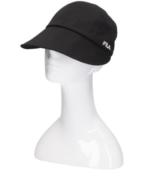 FILA（フィラ）の「FILA/フィラ　FLW 花粉対策 C-TWILL JOCKY CAP（キャップ・レディース・ブラック/ベージュ/ホワイト・ONE SIZE）」の6枚目の写真